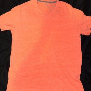 Old Navy Orange Short Sleeve Tee Crew Neck